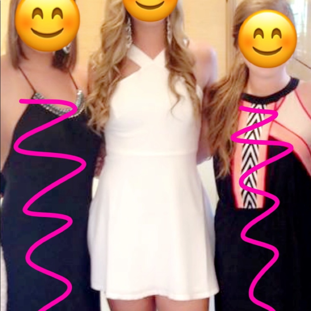 White dress